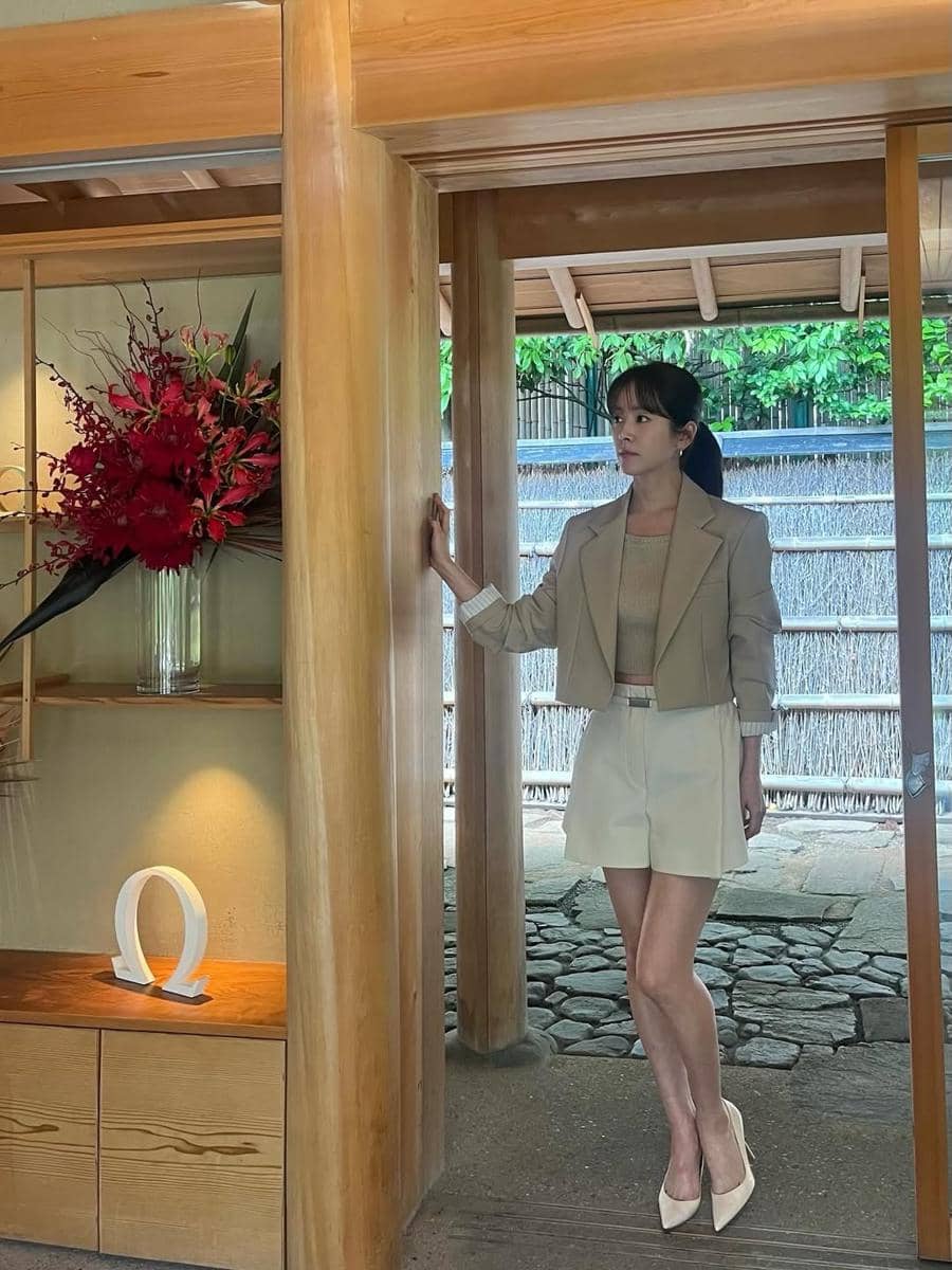 inspirasi mix and match ala Han Ji Min