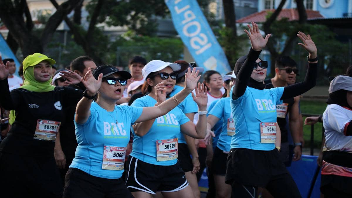 Potret peserta Ciputra Color Run