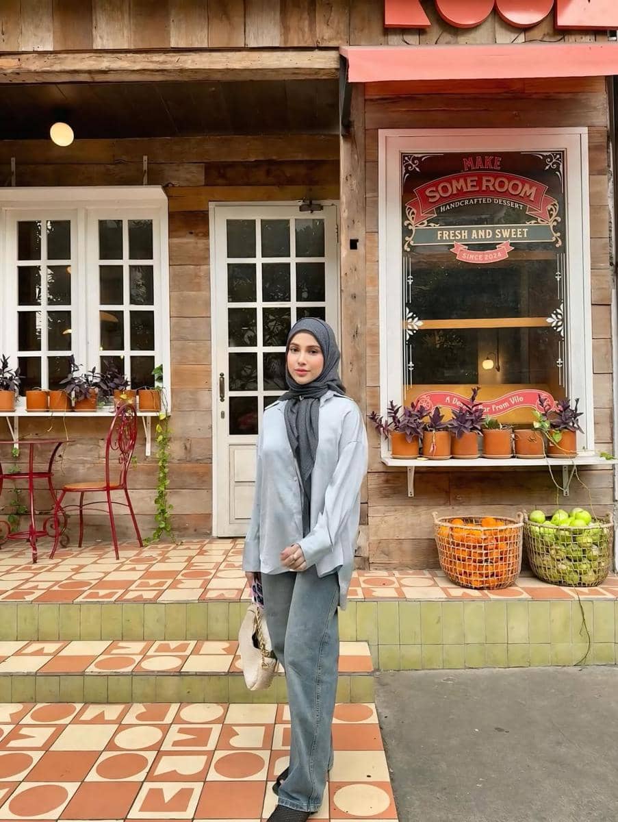 OOTD simpel halalbihalal