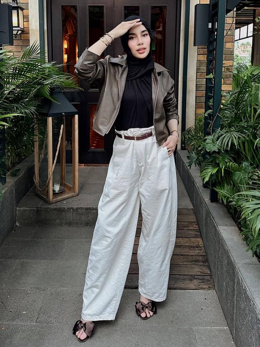 padu padan outfit dengan pasmina viscose