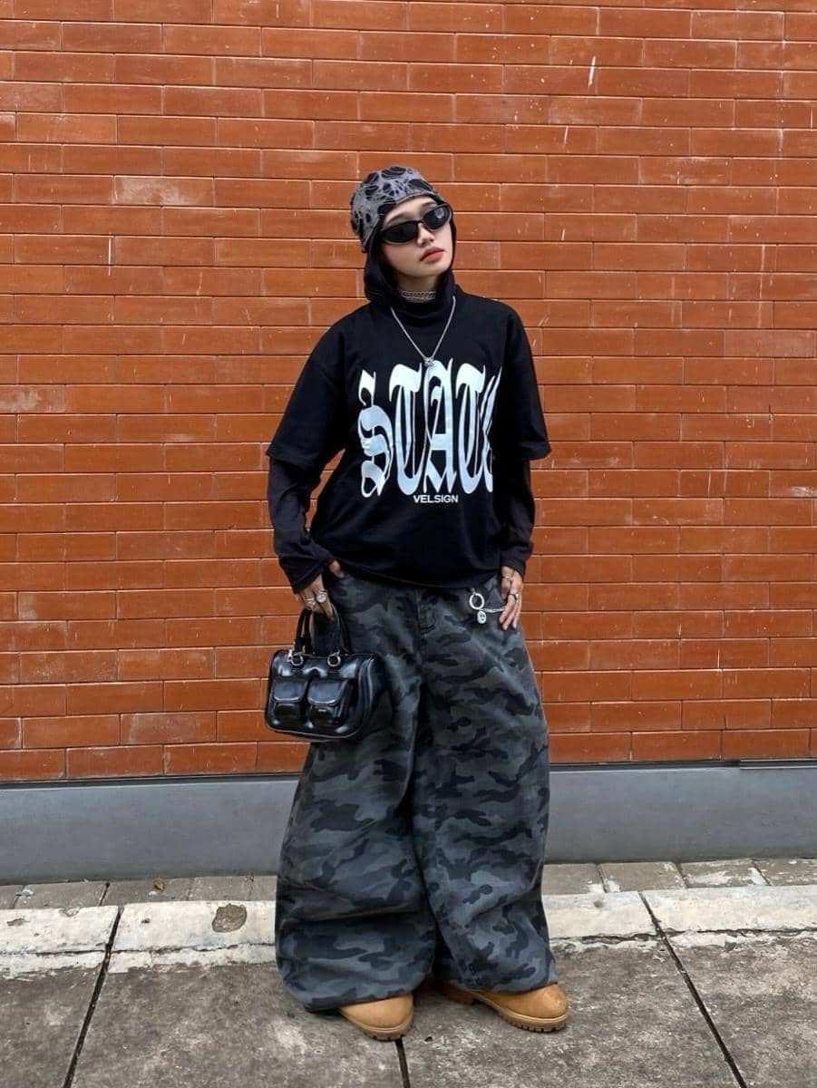 OOTD Hijab Skena ala Putri Rianto