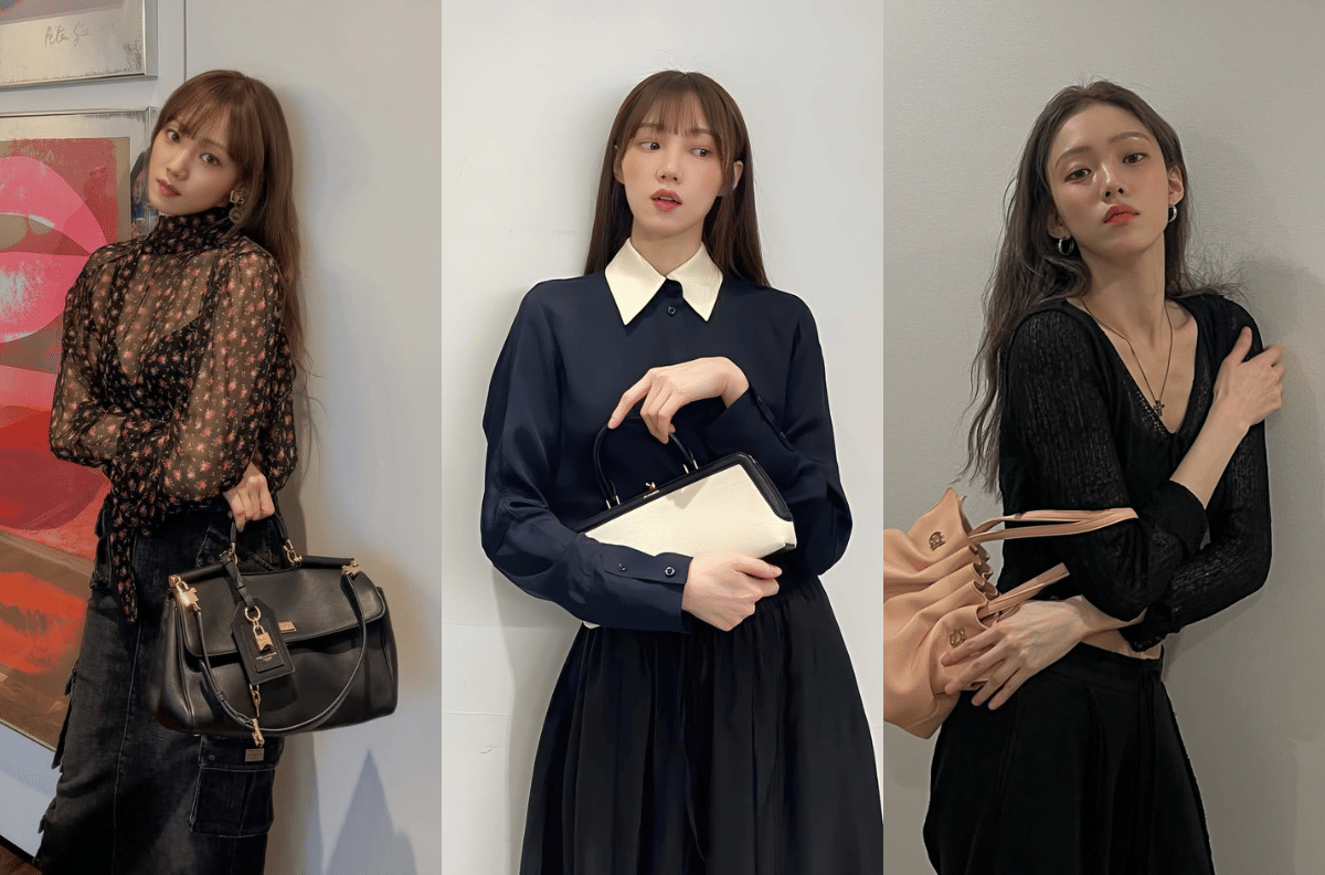 7 Inspirasi OOTD Nuansa Hitam ala Lee Sung Kyung, Bold and Stunning!