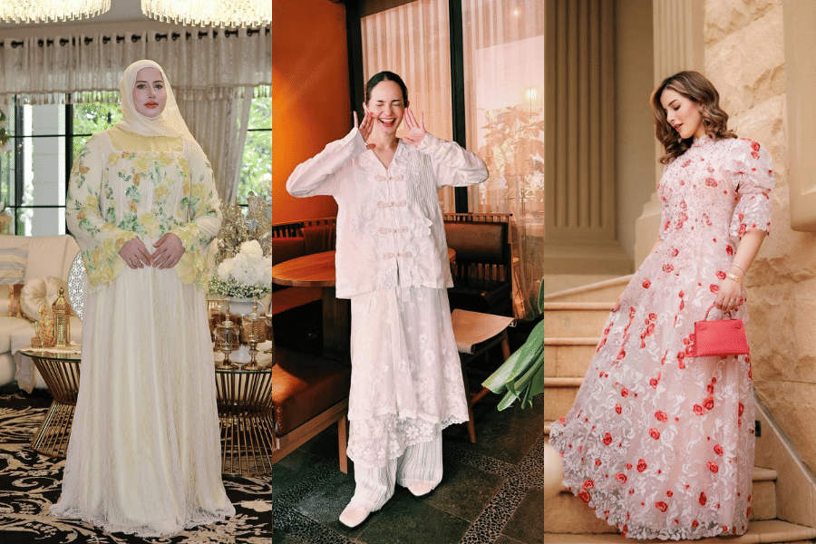 7 OOTD Halalbihalal Artis dan Influencer, Tasya Farasya Tampak Elegan!
