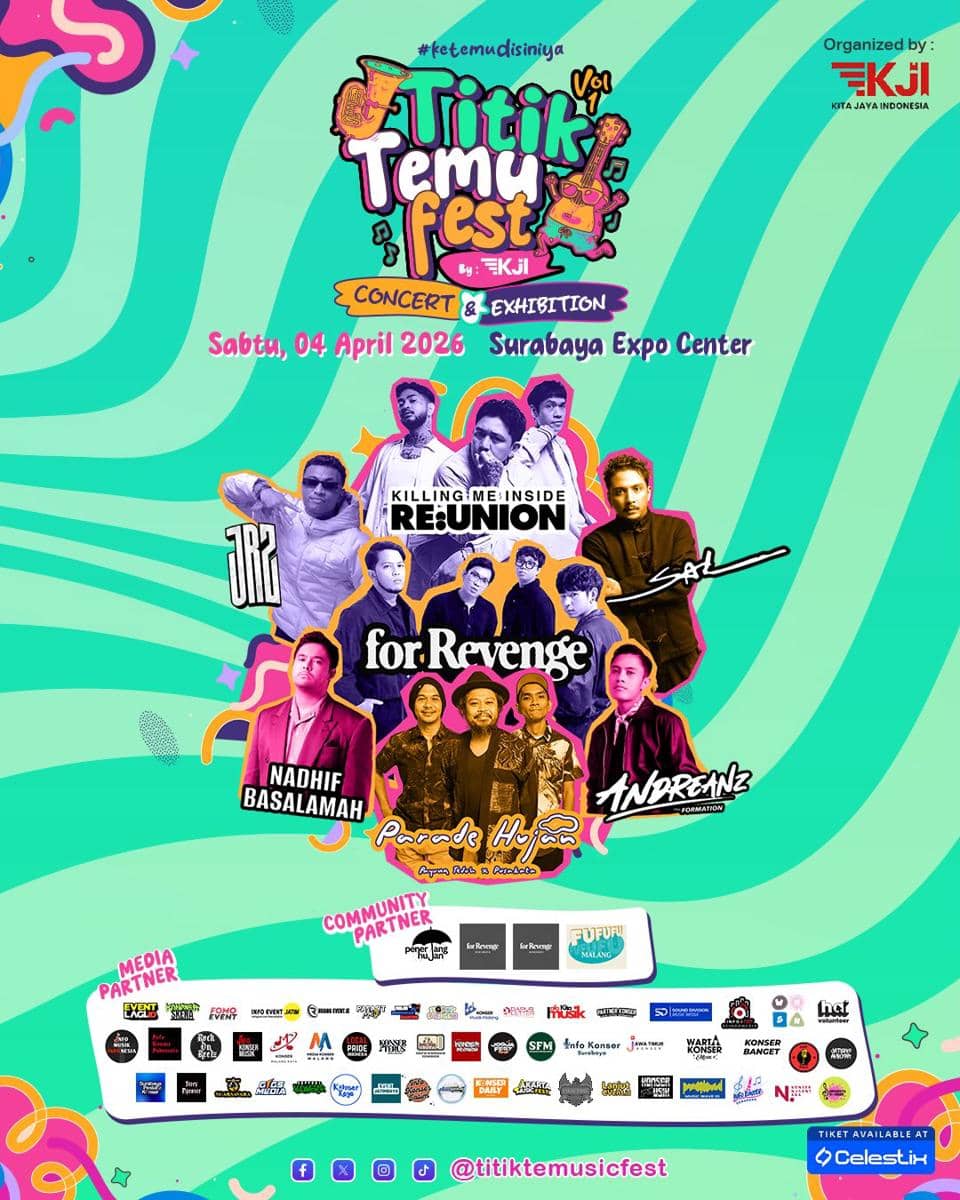 Poster Titik Temu Fest 2026 di Surabaya