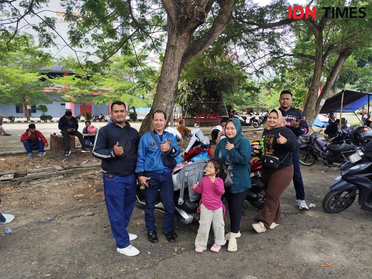 Kisah Pemudik Motor ke Lampung, Hemat hingga Fleksibel Bawa Anak