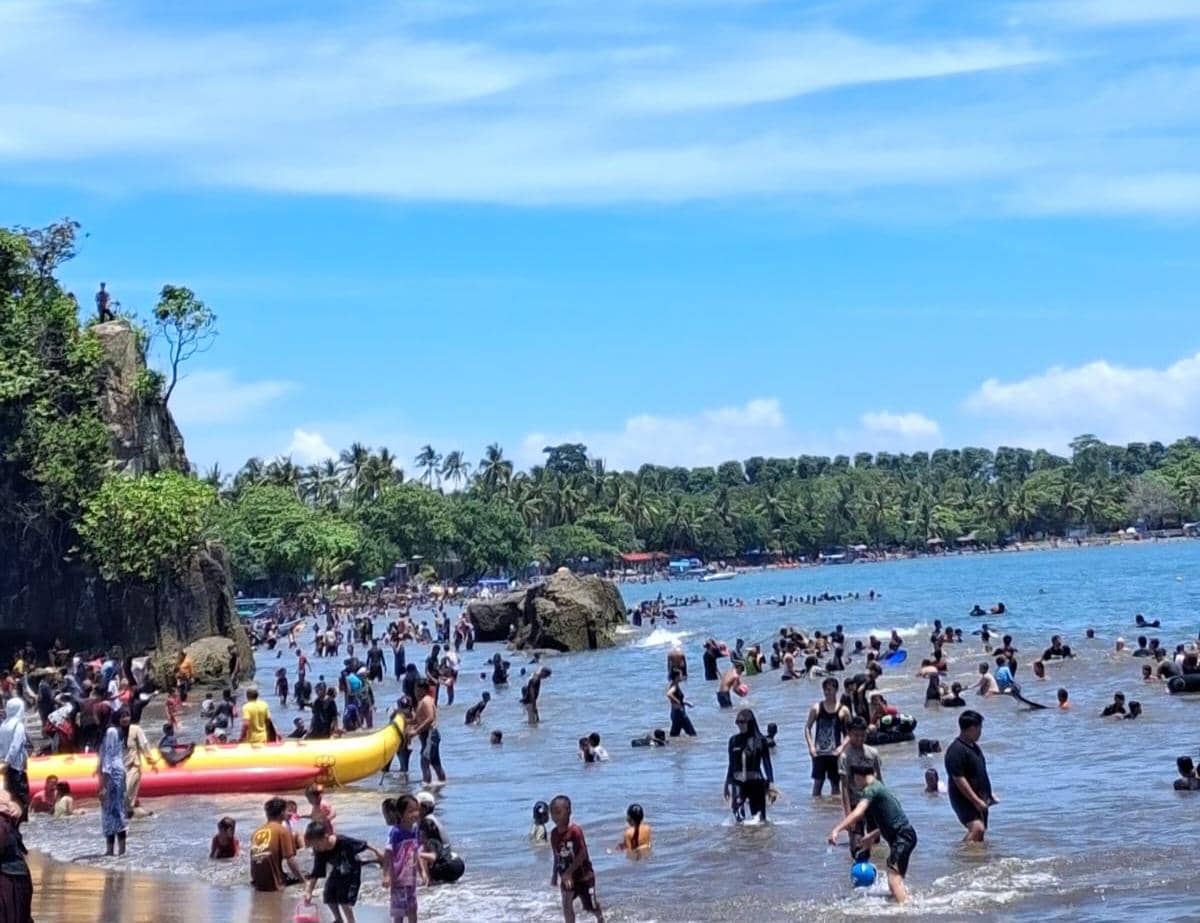 Kondisi pantai Anyer 