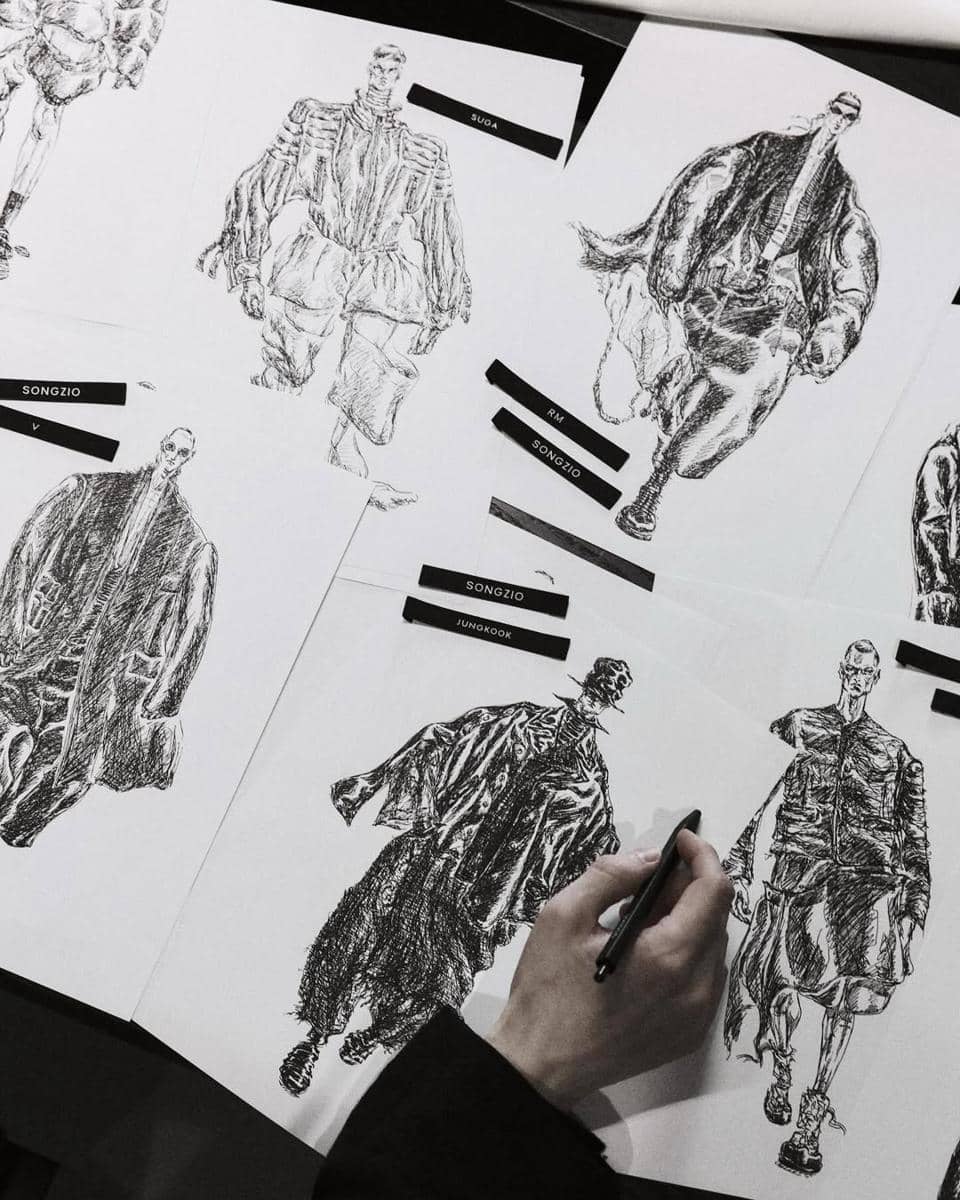 Jay Songzio, Fashion Designer di Balik Comeback BTS Arirang