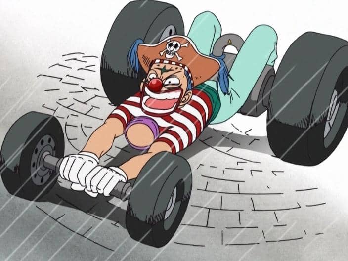 Mobil Buggy. (Dok. Eiichiro Oda, Shueisha/One Piece)
