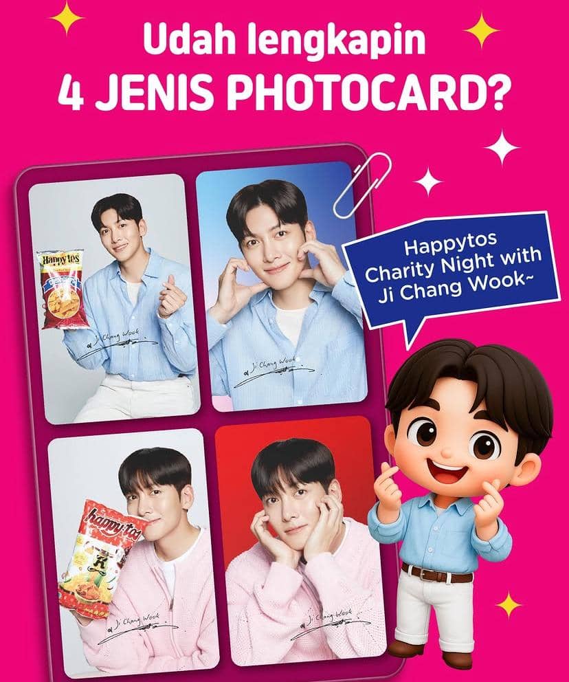 Ji Chang Wook akan hadiri HappyTos Charity Night di Jakarta