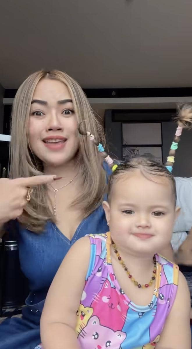 OOTD Ibu-Anak ala Briella dan Mama Niken (instagram.com/niken.havana_)