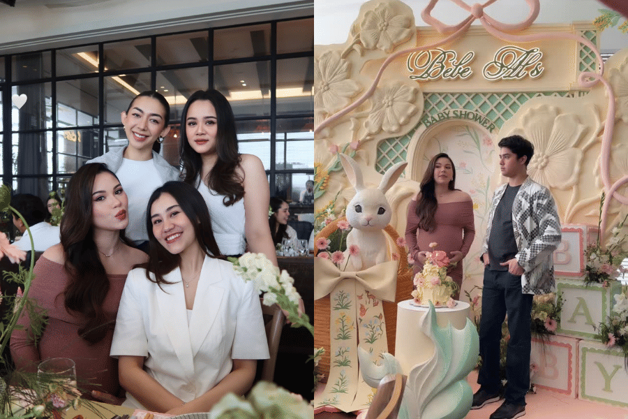7 Gaya Alyssa Daguise di Baby Shower dan Birthday Party, Stunning