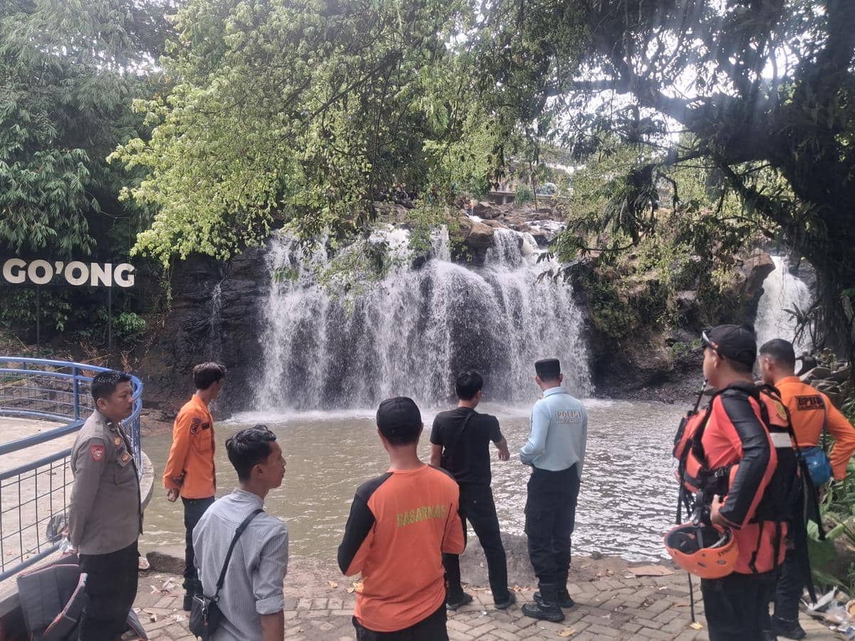 Wisatawan Asal Serang Tenggelam di Curug Goong Pandeglang
