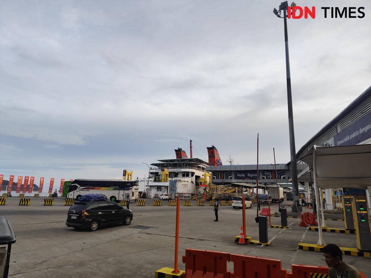 Arus Balik H+5 di Bakauheni Mulai Melandai, Penumpang Turun 20 Persen