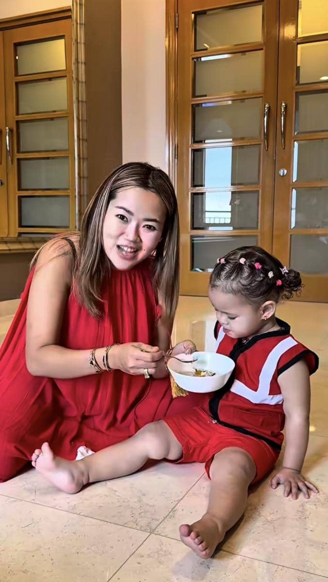 OOTD Ibu-Anak ala Briella dan Mama Niken (instagram.com/niken.havana_)