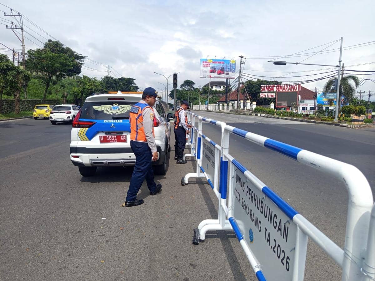 arus mudik, arus balik, dishub semarang, jalan semarang, lalu lintas semarang