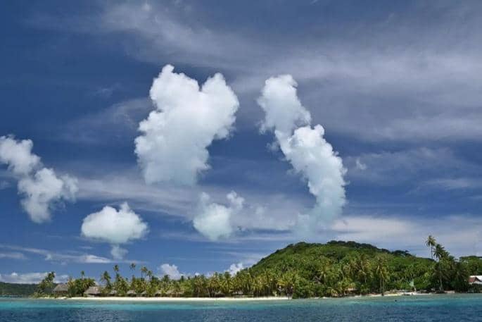 Tahiti di Kepulauan Pasifik