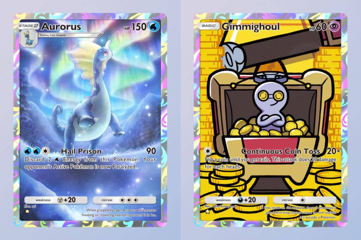 contoh kartu Illustration Rare