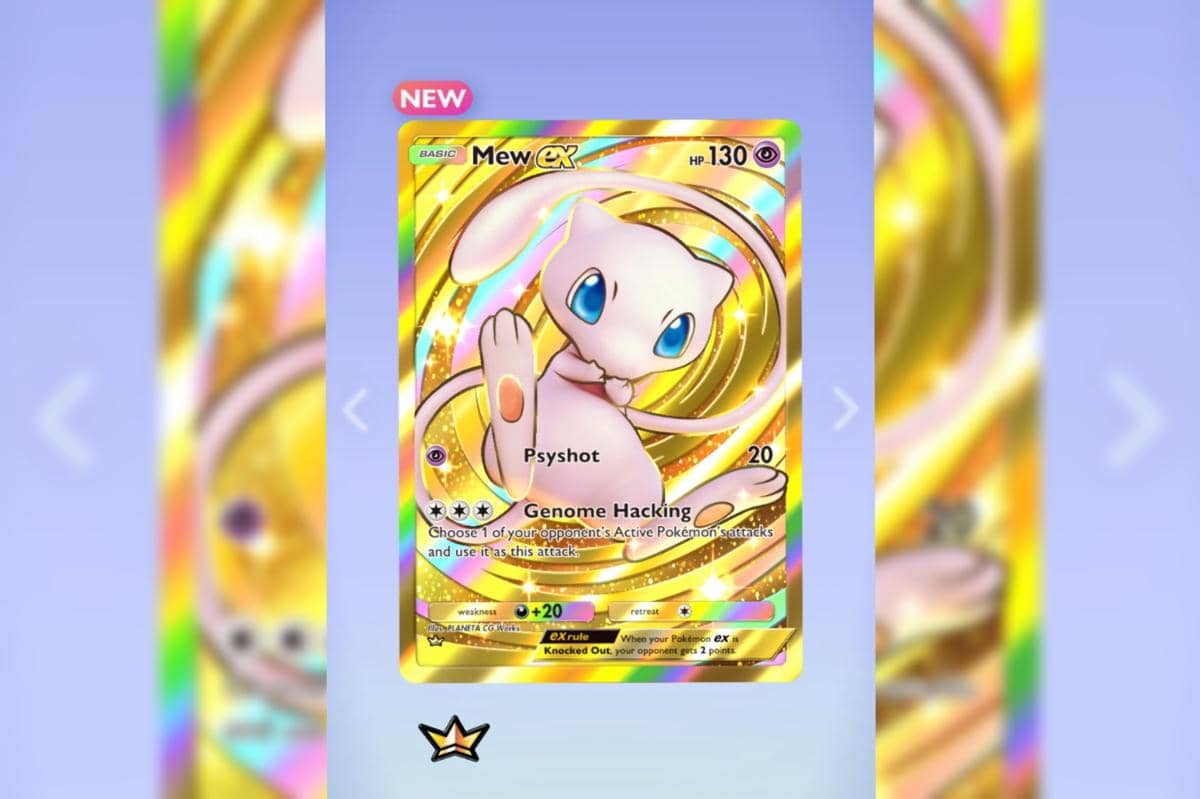 contoh kartu Crown Rare 