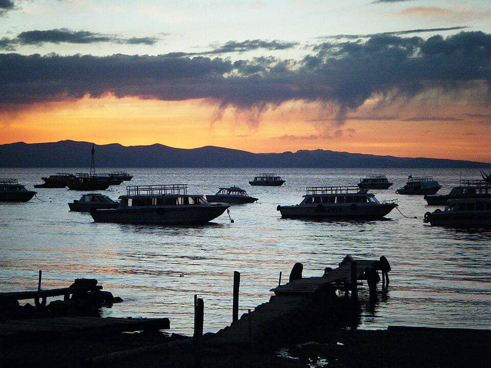 Sunset di Copacabana