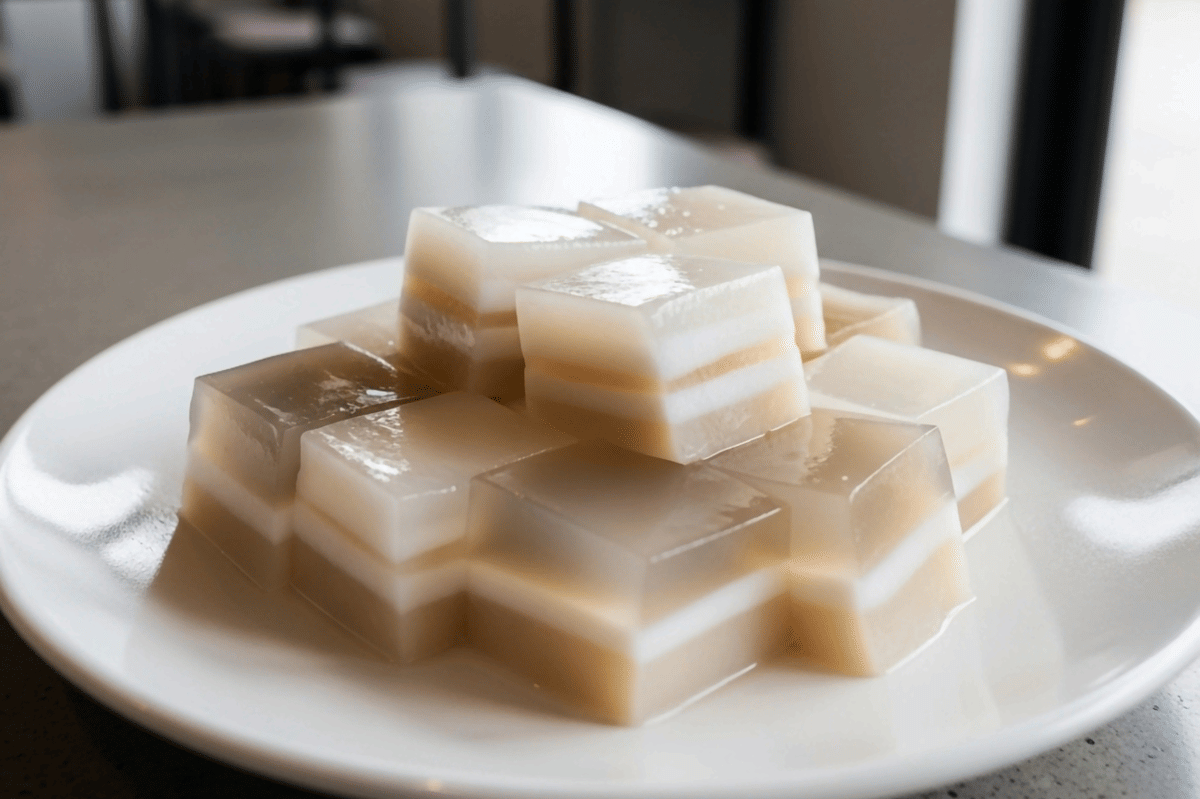 Resep Coconut Jello, Jeli Kelapa Berlayer dari Thailand