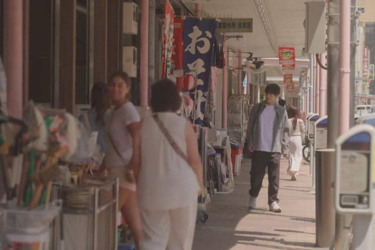 Kappabashi Street, cuplikan drama Gimbap and Onigiri