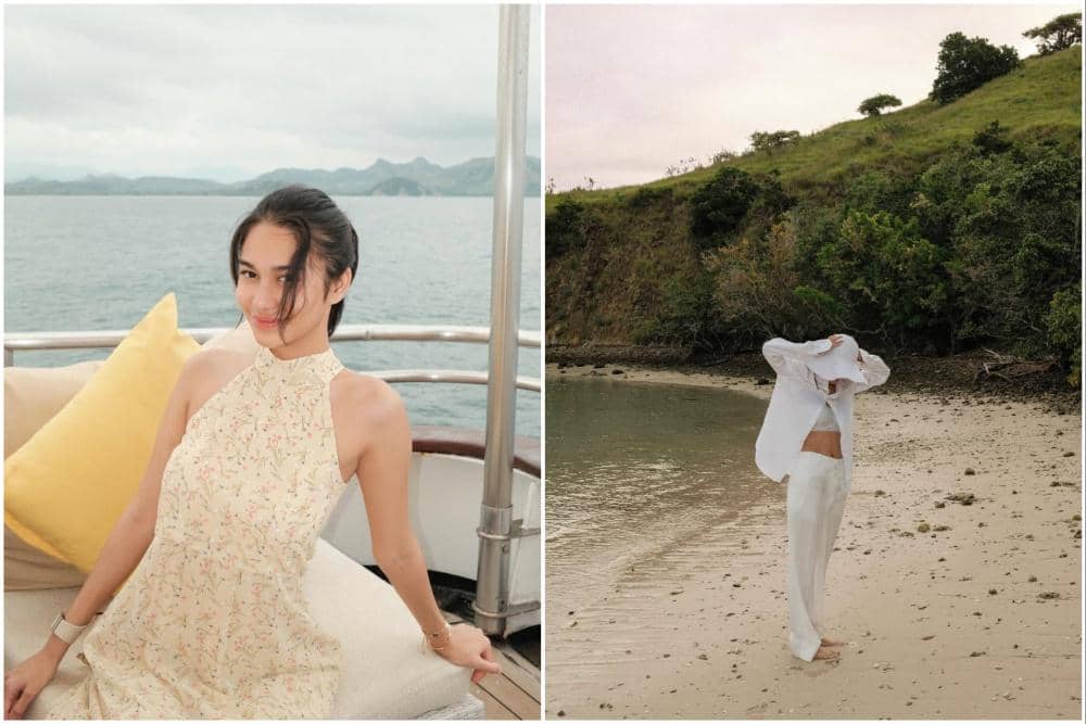 10 Potret Azizah Salsha saat Liburan ke Labuan Bajo, Relax!