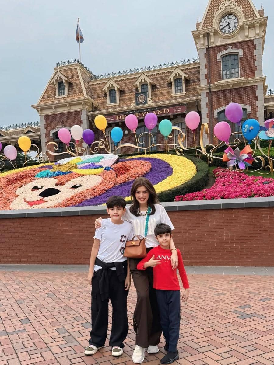 Carissa Putri ajak anak liburan ke Hong Kong