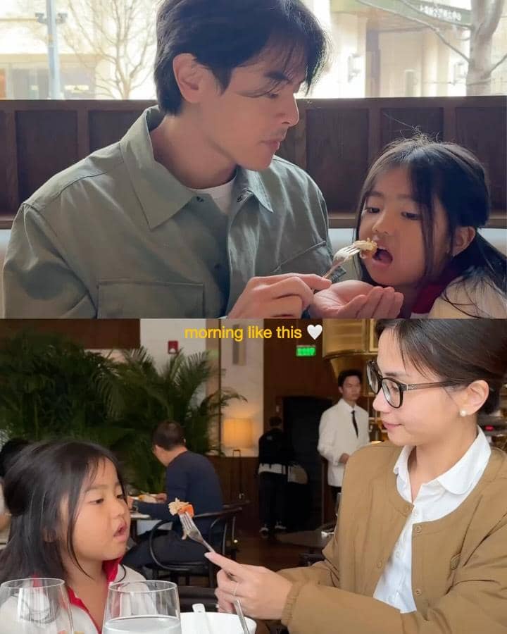 Keluarga Dion Wiyoko berlibur ke Shanghai