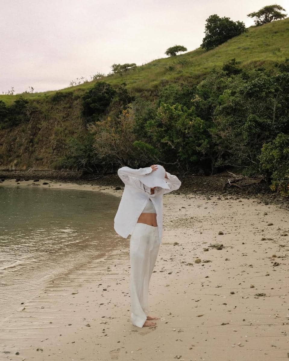 Azizah Salsha saat liburan ke Labuan Bajo