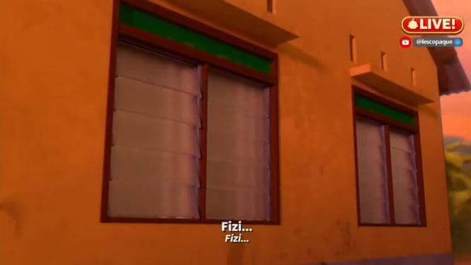 rumah Fizi di animasi Upin & Ipin