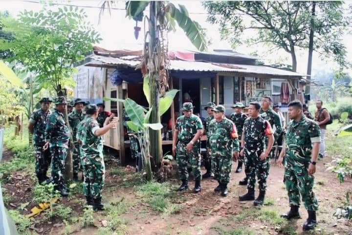 Gantikan Jembatan Kayu, TNI Bangun Jembatan di Tangerang