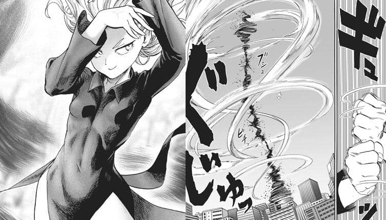 Tatsumaki mengalahkan Aggregation - One Punch Man