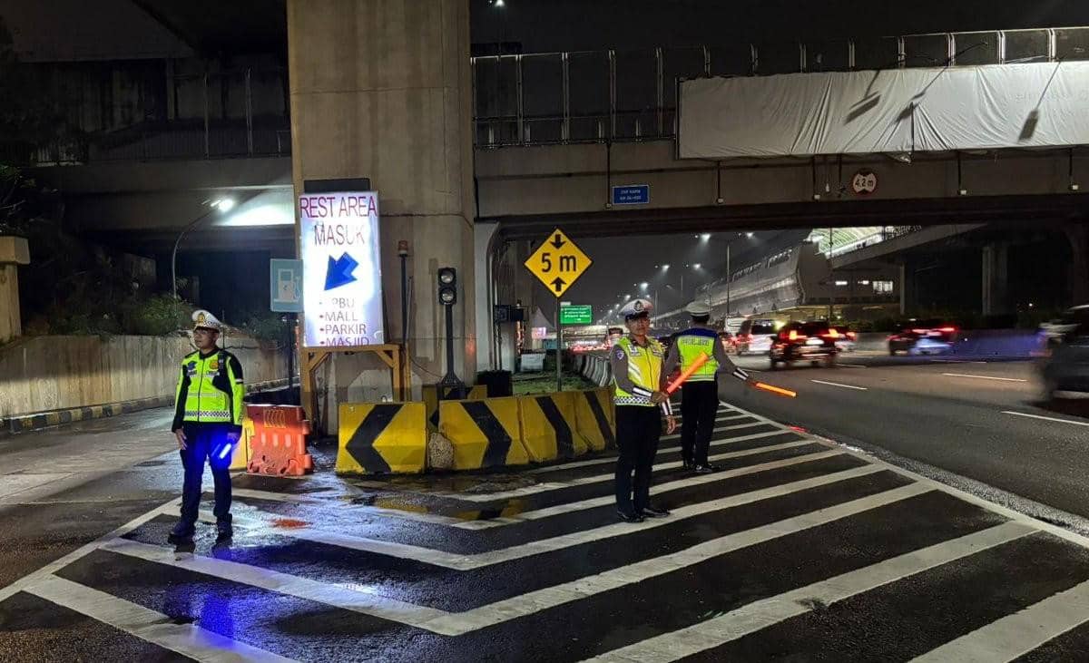 UPDATE: Arus Balik di Tol Cipali Arah Jakarta Padat Malam Ini