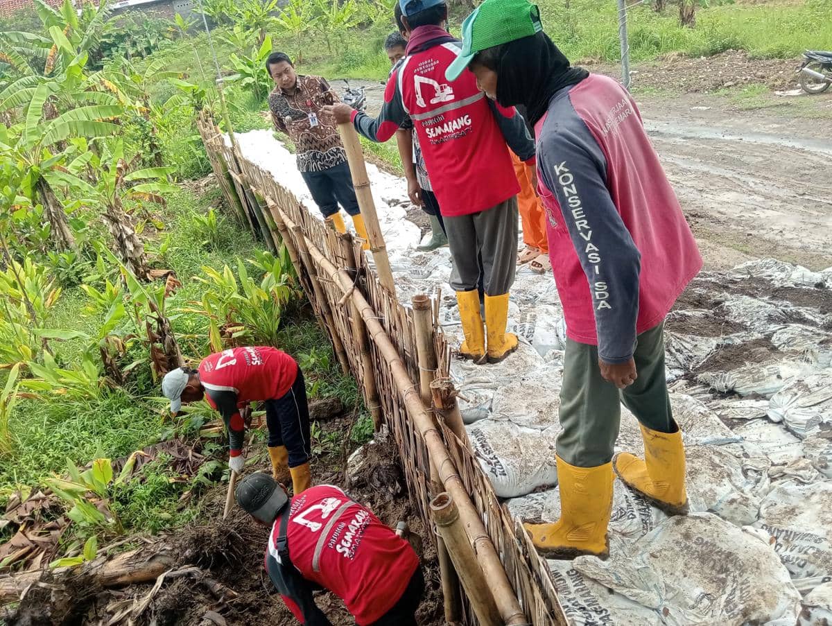 Tangani Banjir Tembalang Semarang, Tanggul Kali Babon Diperkuat