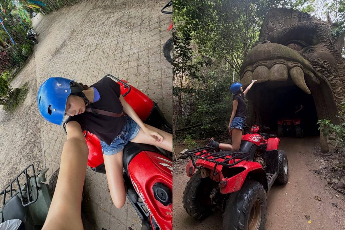 Keseruan Lisa BLACKPINK di Bali