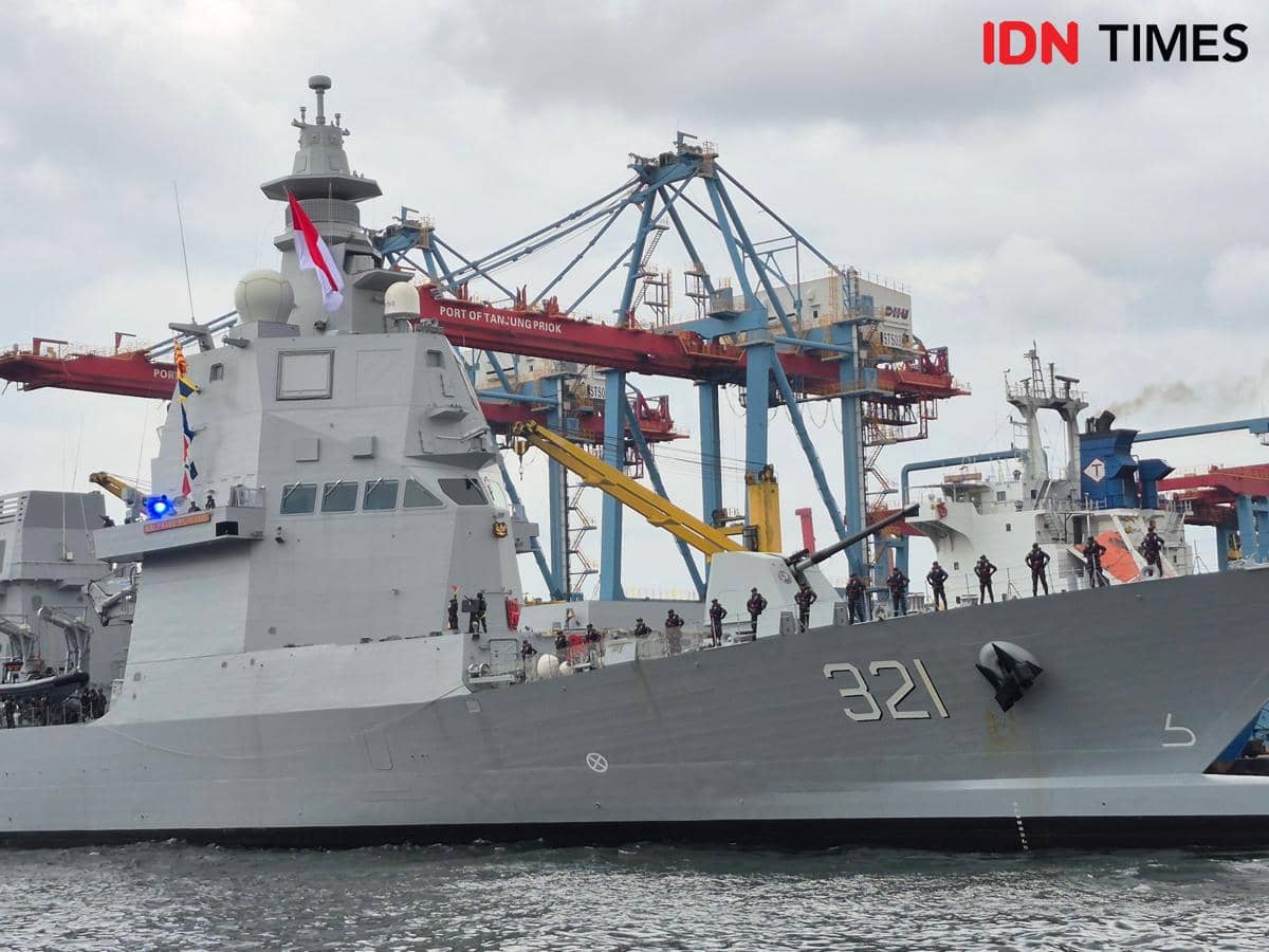 KRI Prabu Siliwangi-321 Resmi Diterima Panglima TNI di Jakarta