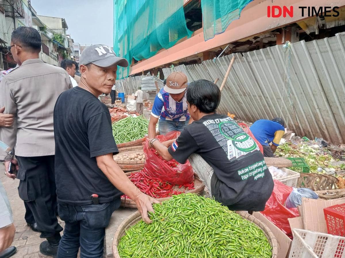 PKL di Pasar Bogor dan Pembelinya Bakal Didenda Rp250 Ribu
