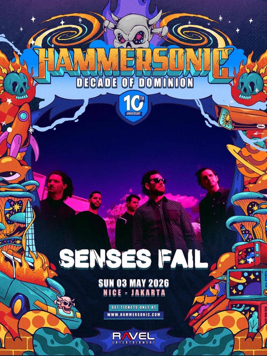 Brace yourself. This one hits deep..SENSES FAIL - SUN, 3 MAY 2026Tickets are still available onl.jpg
