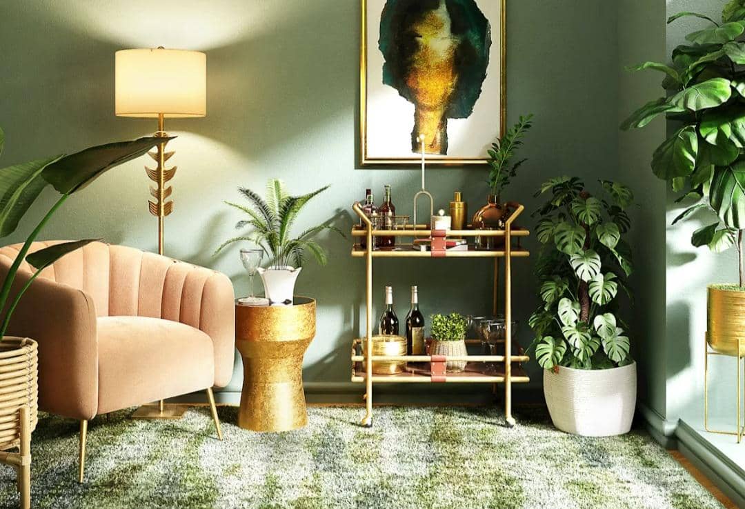 ilustrasi ruang tamu