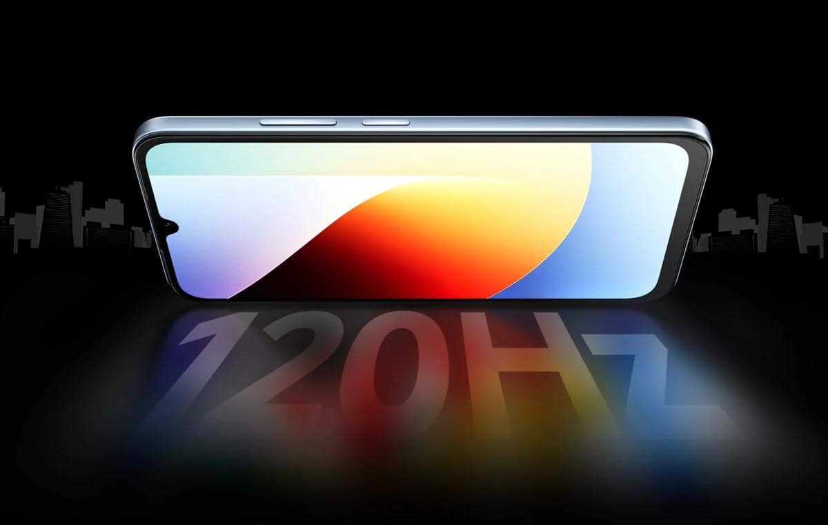 ilustrasi layar 120Hz milik Xiaomi Redmi 15A