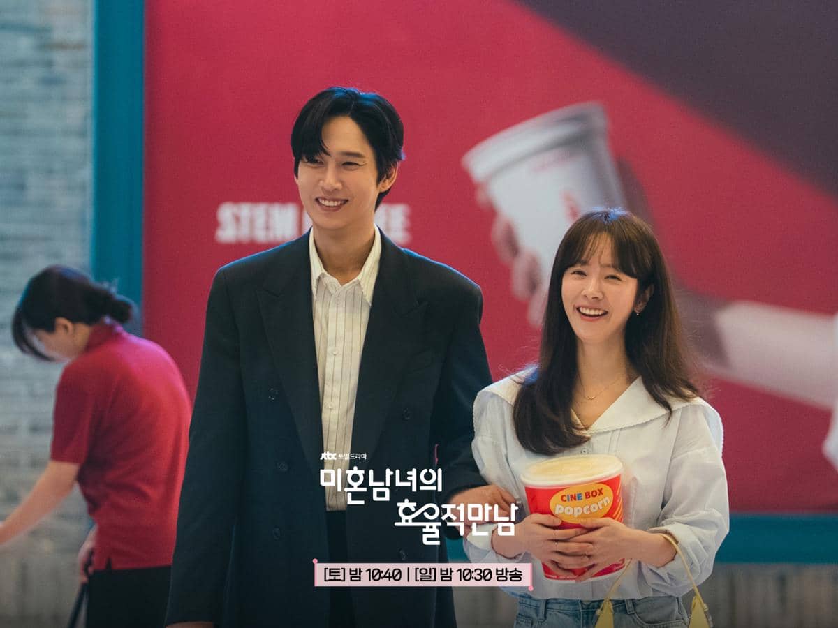 Park Sung Hoon dan Han Ji Min di The Practical Guide to Love