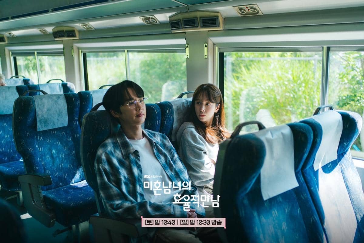 Park Sung Hoon dan Han Ji Min di The Practical Guide to Love
