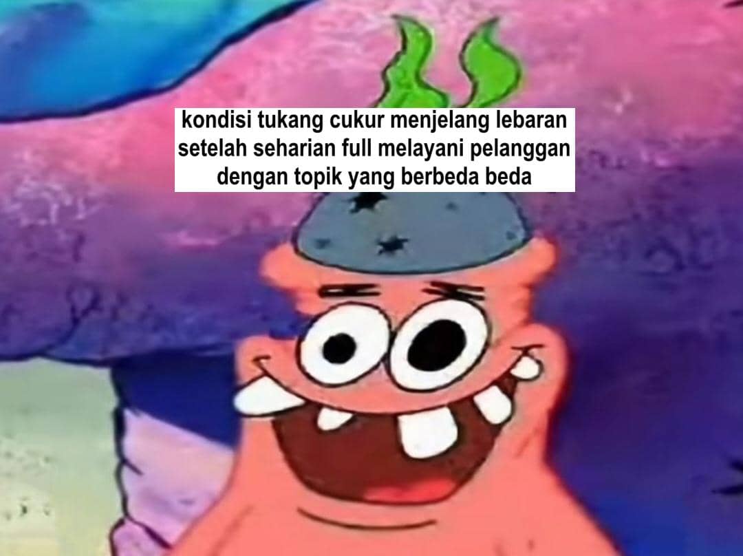 8 Meme Tukang Cukur Ketiban Rezeki dari Ramadan hingga Lebaran 2026