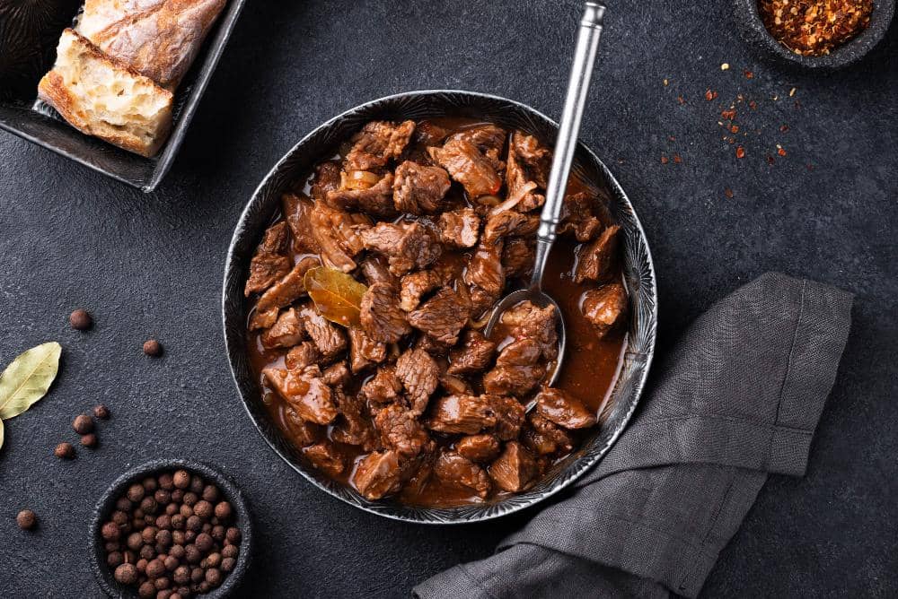 ilustrasi lapis daging
