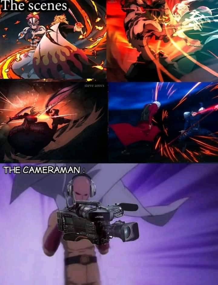 meme anime tentang kamerawan