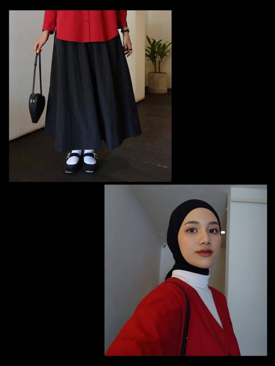 inspirasi makeup ngantor ala selebgram Rania Sukandari 