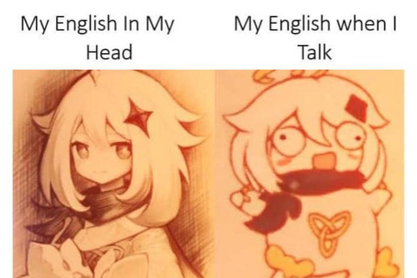 8 Meme Anime tentang Belajar Bahasa Inggris, Relate?