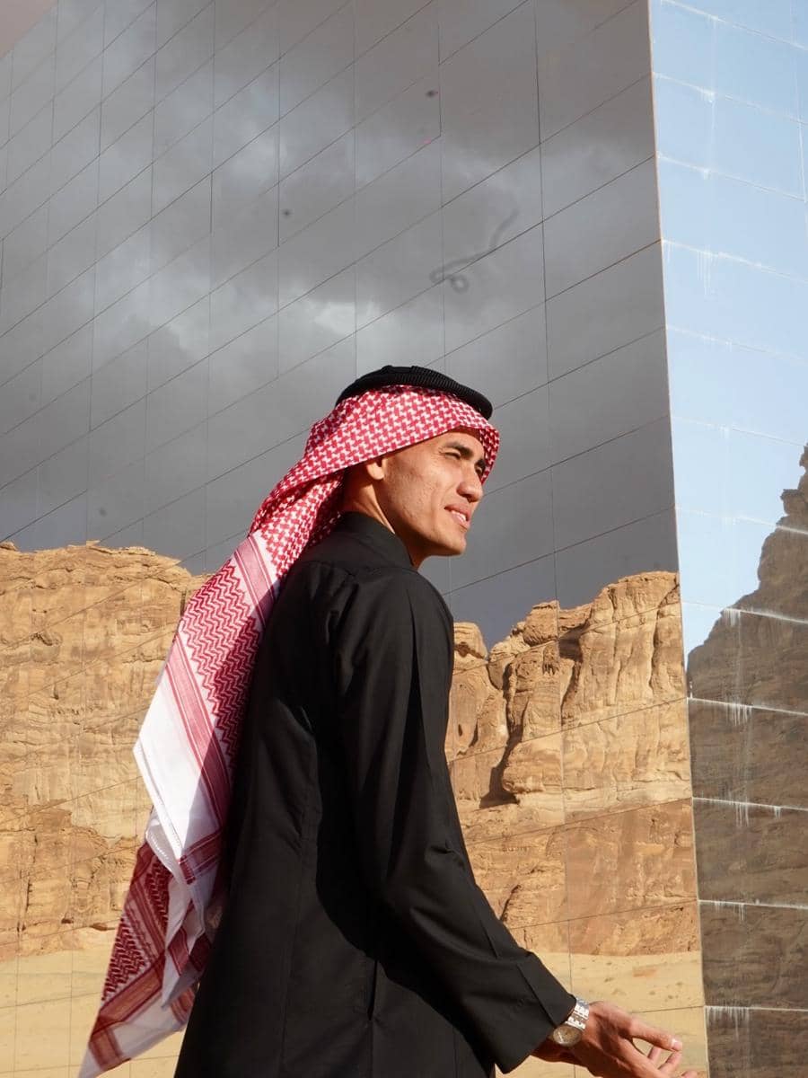 Aisar Khaled saat di AlUla