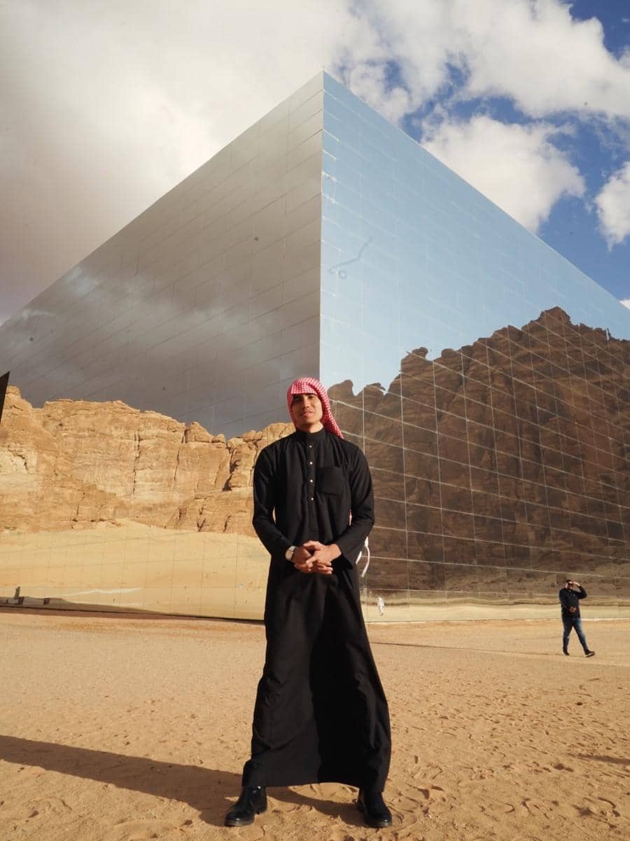 Aisar Khaled saat di AlUla
