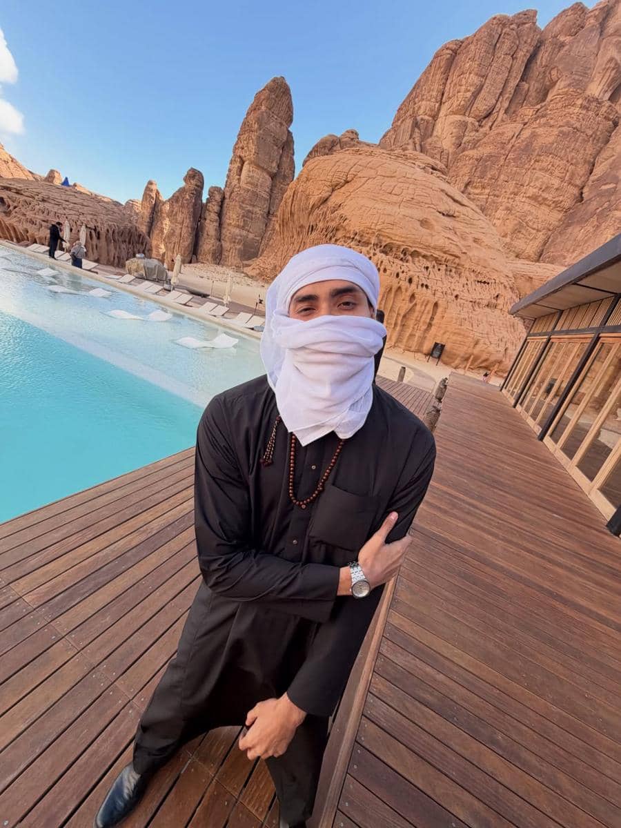 Aisar Khaled saat di AlUla